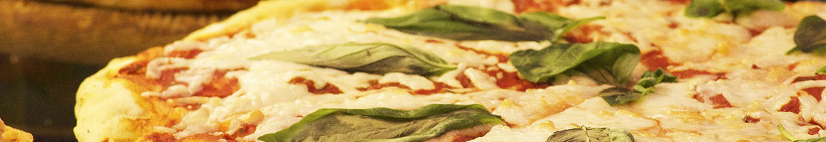 Eating Italian Pizza at Brothers Italian Restaurant restaurant in Oilville, VA.